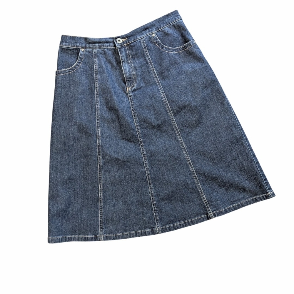 Fresh Produce A-Line Denim Skirt, Size 4